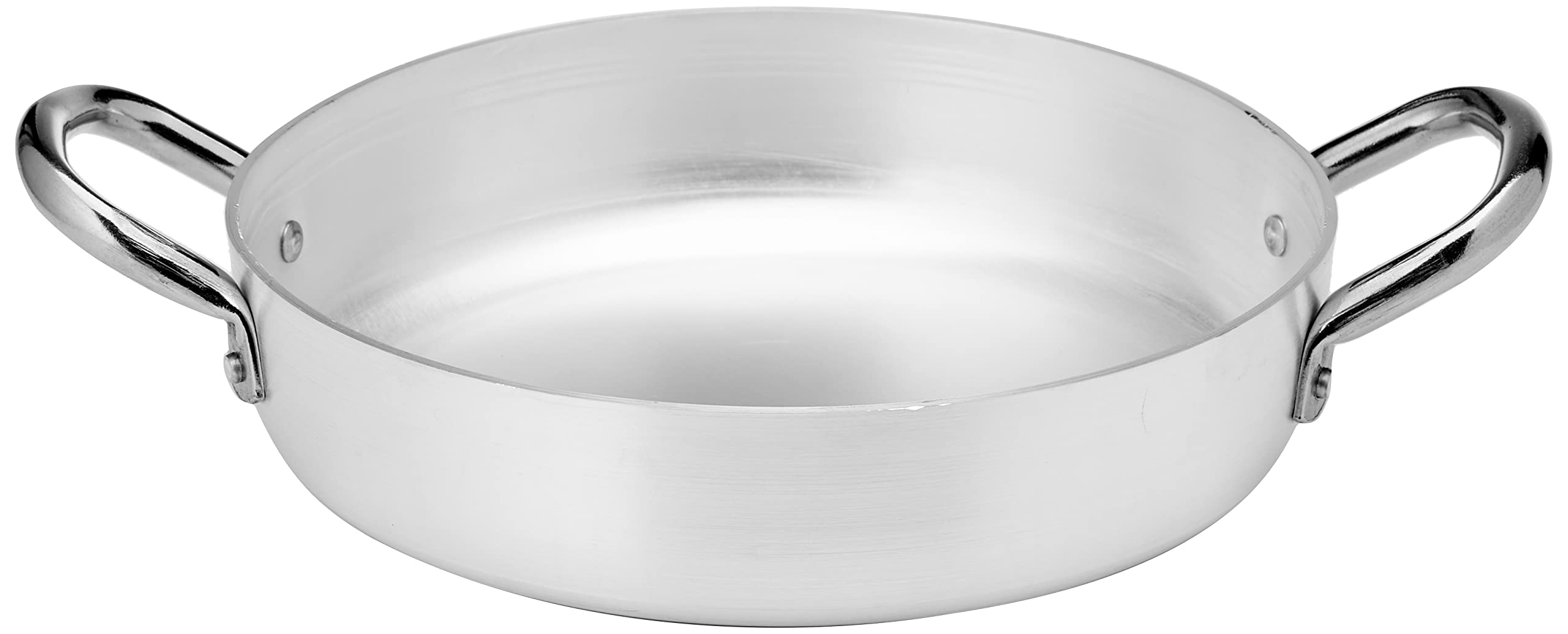 Pentole Agnelli Aluminium Inbox Omelette Pan With 2 Handles, Diameter 20 Cm.