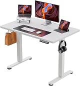 ErGear Electric Standing Desk 100x60cm Height Adjustable 4 Memory Panel