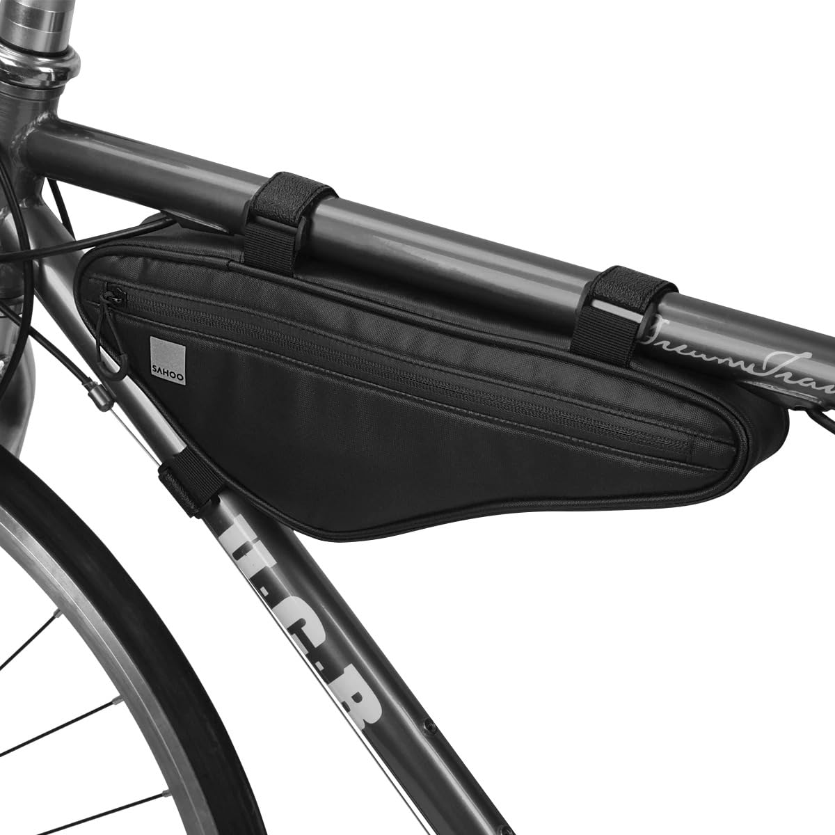 Photo 1 of *** CHECK COMMENTS***     Bike Storage Frame Bag 121469 Bicycle Top Tube Triangle Bag Water Resistant Cycling Pack Bike Pouch Storage Bag (122057)