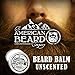 Beard Balm Conditioner For Men from The American Beard Company - Unscented Growth Care and Grooming Wax