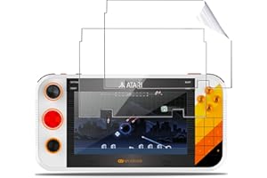 NOUKAJU [2Pack] Screen Protector for My Arcade Atari Gamestation Go, HD Protective Film,6h Hardness,Scratch,Anti-Fingerprin,P