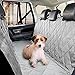 Mpow Dog Seat Cover, Bench Style Dog Car Seat Covers with 2 Seat Belts&Storage Pockets, Fits to Middle Armrest Back Seat, Seat Protector from Scratch/Dirty, Nonslip Pet Seat Cover for Cars Trucks SUVs