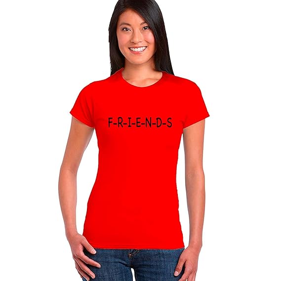 red friends shirt