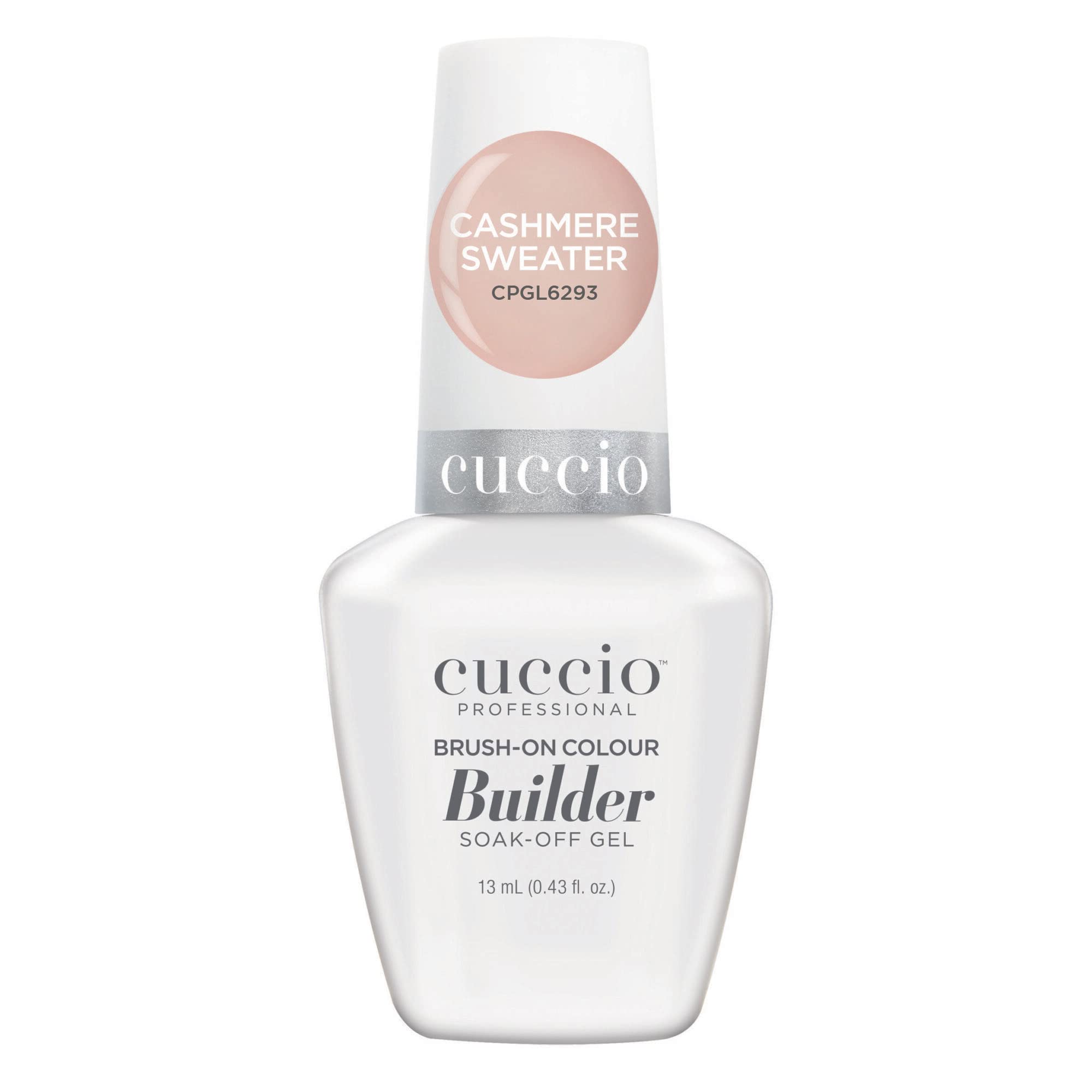 Cuccio Brush on Colour Builder Gel with Calcium LED/UV 13ml Cashmere Sweater
