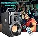 Portable Bluetooth Speaker 10W Subwoofer Heavy Bass Wireless Outdoor Speaker MP3 Player Line in Speakers Support Remote Control FM Radio TF Card LCD Display for Home Party Phone Computer PCthumb 3