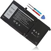 40Wh JK6Y6 11.25V Laptop Battery for Dell Inspiron 5300 5301 5401 5402 5408 5409 5501 5508 5509 5400 5406 7405 7300 7306 7500 7506 2-in-1 Silver Latitude 3410 3510 Vostro 5301 5401 5501 C5KG6 CF5RH
