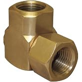 Coxreels 1935 Replacement Swivel with Nitrile Seal,Brass,3/8" NPT | Replacement hose reel swivel fitting with nitrile seal, brass, 3/8" NPT, part 1935