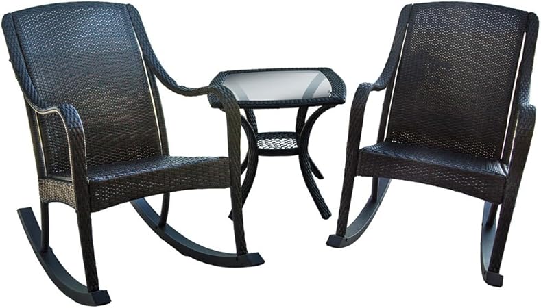 Amazon Com Hanover Outdoor Furniture 3 Piece Orleans Rocking
