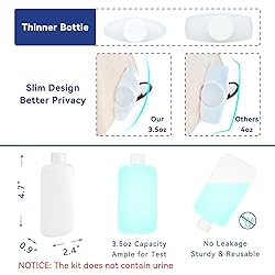 Urine Test Complete Kit - Thinner 3.5oz Translucent
