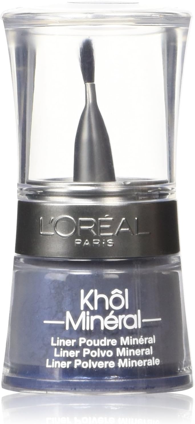 L'Oreal Paris Kohl Minerals Powder Eye Liner 03 Meteorite Blue Vitamin E Aloe
