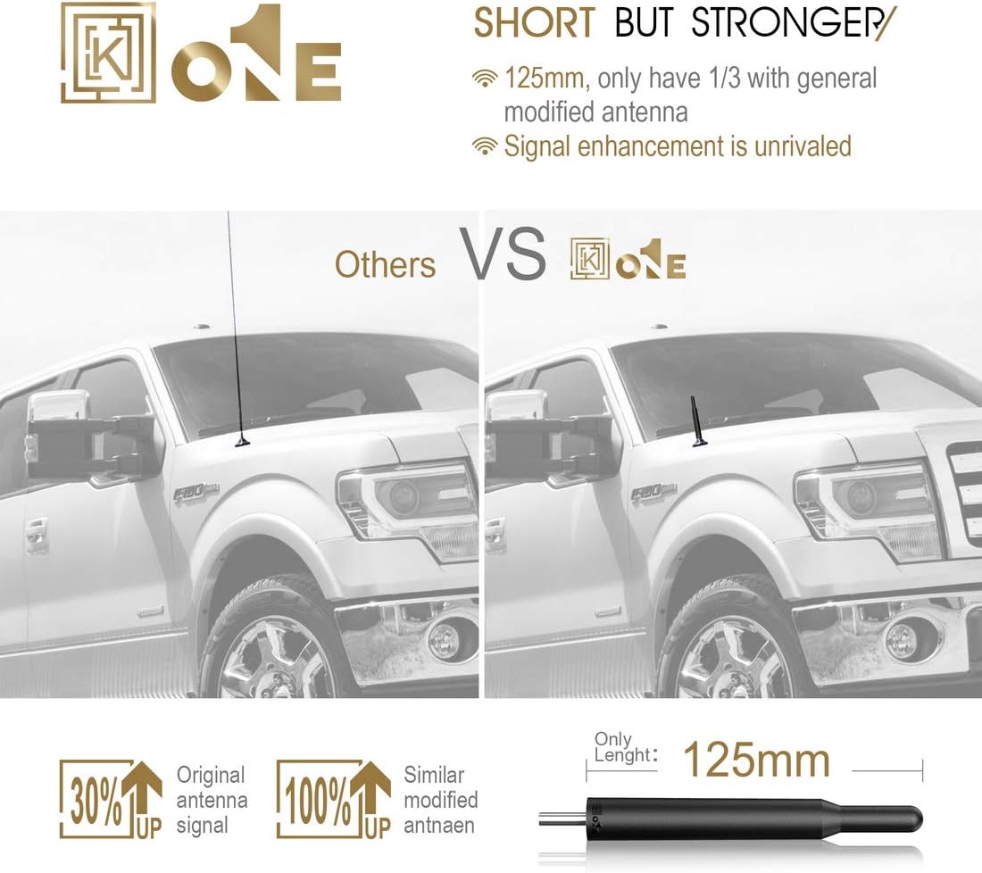 KEYO1E 4.9'' AP-23PC Short Antenna: Automotive