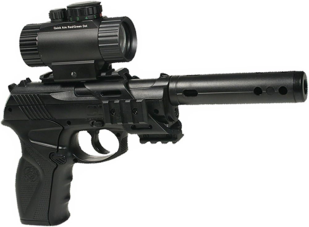 UTG 3.8" ITA Red/Green Circle Dot Sight w/Integral QD Mount : Airsoft Gun Scope Mounts : Sports & Outdoors