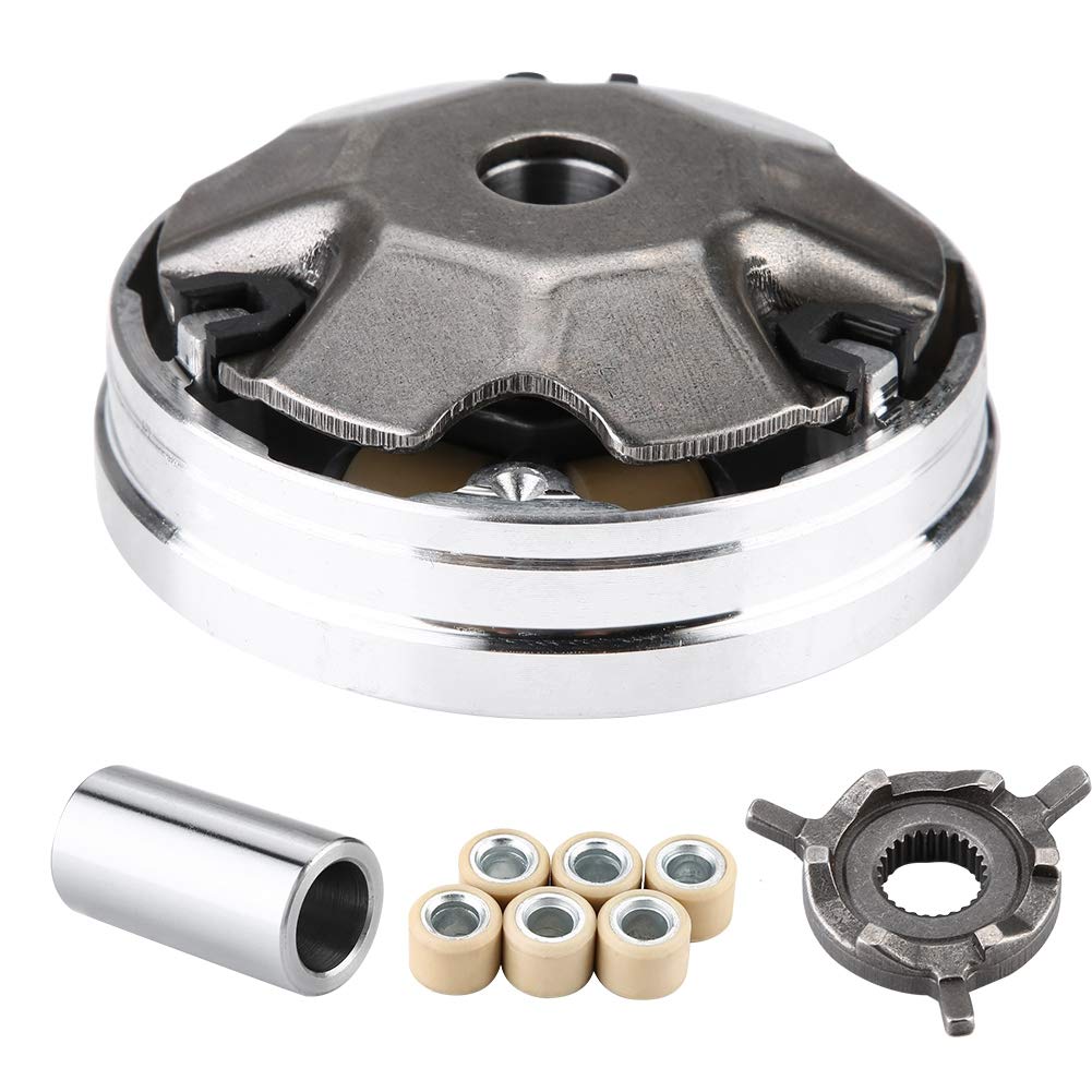 Broco Scooter Variator, Aluminum Motorcycle 50cc Scooter Moped Front Variator Replacement for GY6 50cc 60cc for PGO ATV XL Rider 50