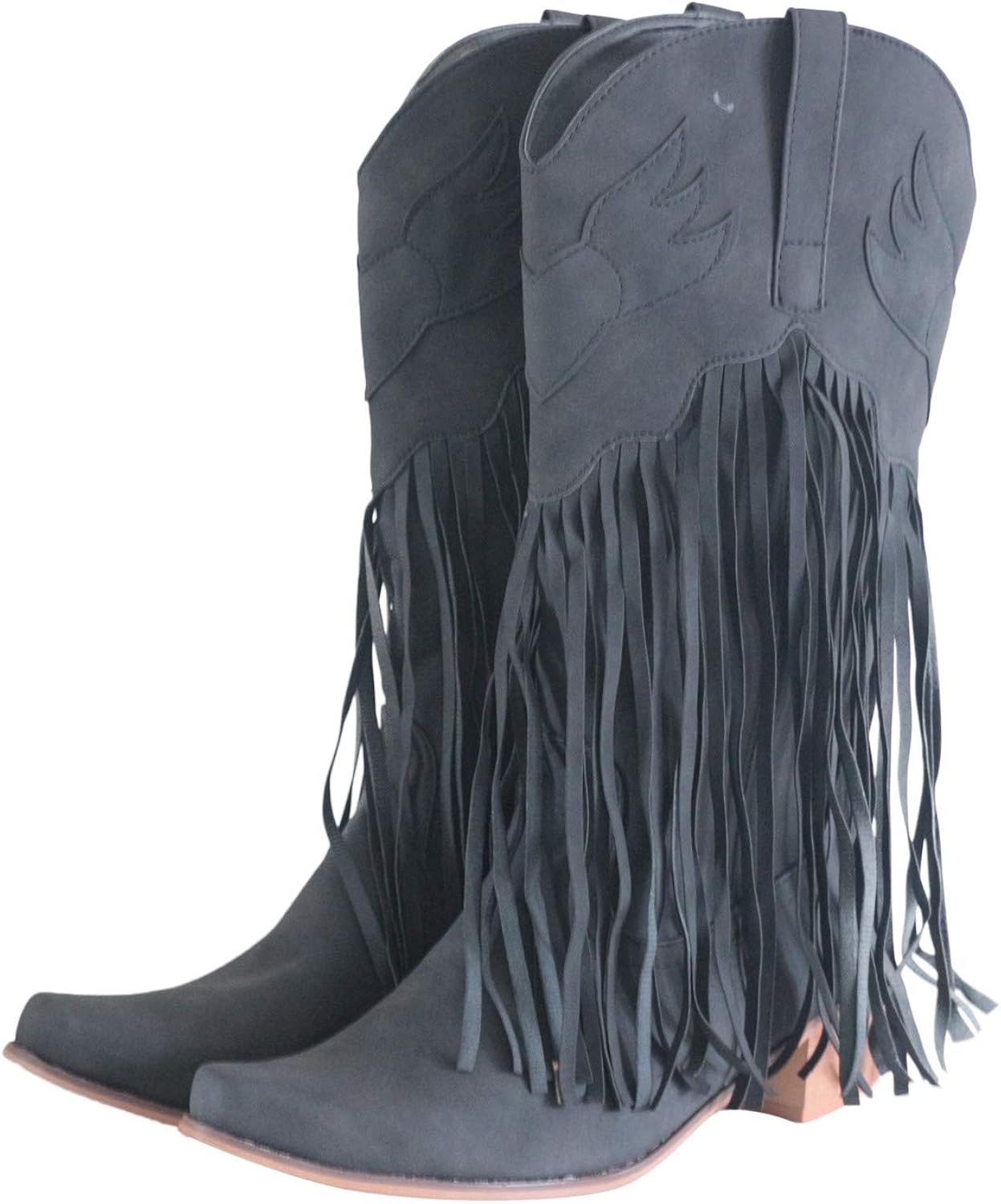 low heel womens cowboy boots