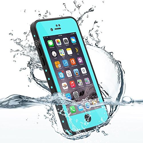 HESGI Thin IP68 Waterproof Case for Apple iPhone 7 - Teal