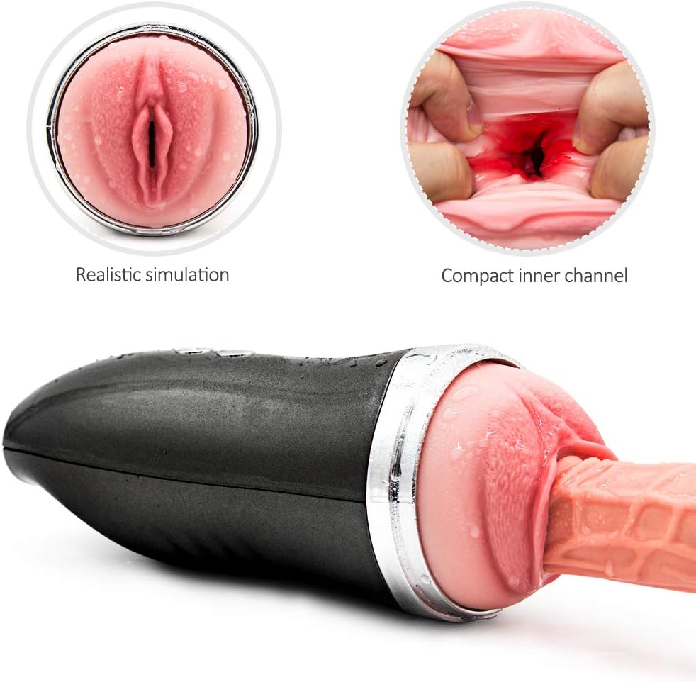 2020 New Listing Automatic Mástùrabàtíóń Cup Handsfree Vibranting Pênńís Stroker Massage Cup Simulation Puss-ey Toy, Rechargeable Strong Sucking Thrustíńg Six Toys Intelligent Sexy Underwear for Men