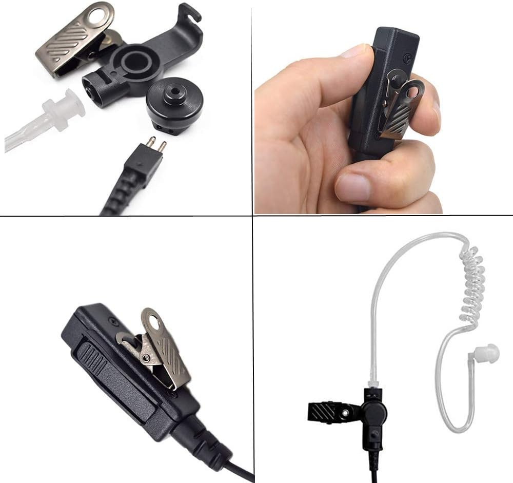 XPR3300e Earpiece for Motorola Radio XPR3500 XPR3500e XPR3000 XPR3300 with Mic PTT XPR 3300 3500 3300e 3500e Walkie Talkie Headset Security Acoustic Tube Surveillance Headphone-LeiMaxTe: GPS & Navigation