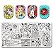 BORN PRETTY 2017 Nail Art Image Stamp Stamping Plate
