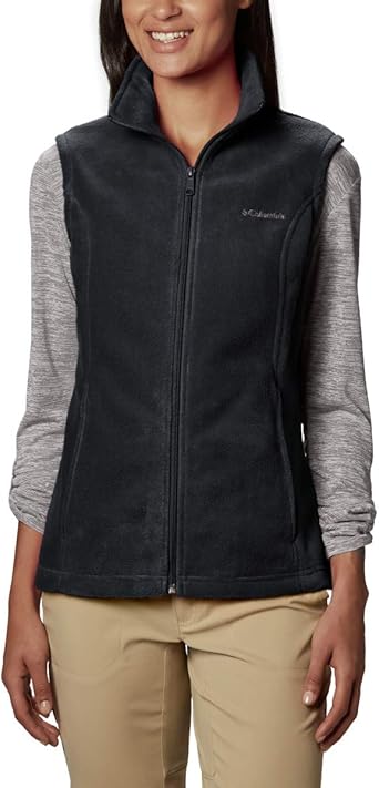 columbia fleece vest womens