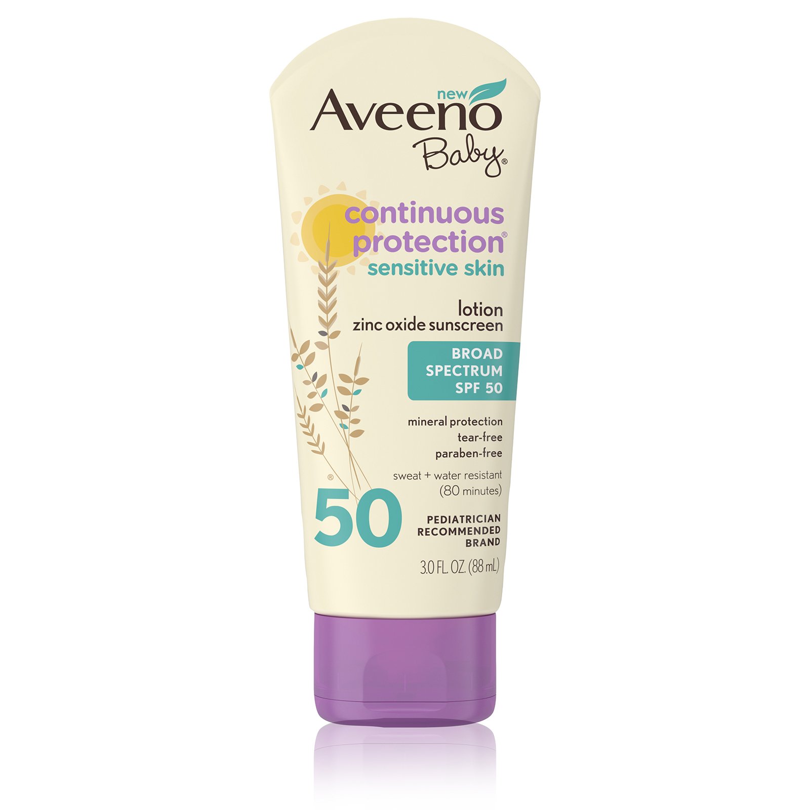 Aveeno Sun Natural Protection Baby SPF 50 Stick, 0.5 Ounce