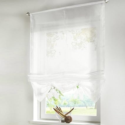 Yujiao Mao Roman Blinds Ready Made Cafe Net Curtains For Living