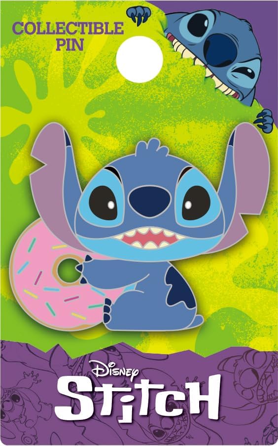 Amazon.com: Stitch Experiment 626 Enamel Pin : Clothing, Shoes