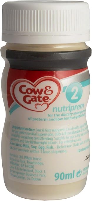 premade cow and gate bottles