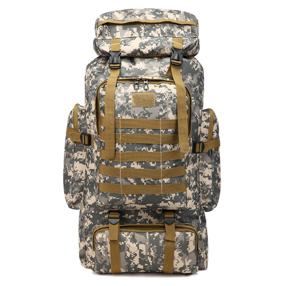 Large-Capacity 80l Backpack, Outdoor Sports Camouflage Mountaineering Bag, Travel Backpack