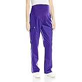 WonderWink Women's Wonderwork Maternity Pant, Grape, 3X-Large