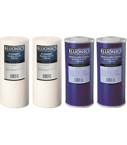 Filtro Acqua A Carbone GAC Bluonics Per Tutta La Casa - Cartuccia - Foto 10