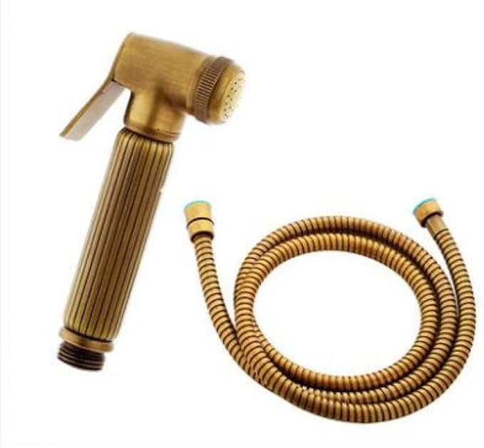 Baño Latón Bronce Acabado Grifo para bidé Inodoro Bidé Juego de ducha