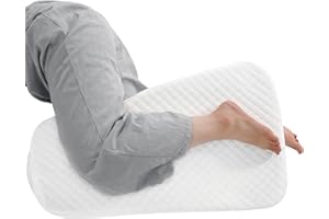 BALAPET Memory Foam Knee Pillow for Side Sleepers, Pillow Between Legs with Removable Cover for Aligns Spine, Supportive Leg Pillow for Pregnancy Relieves Pressure Hip Leg Elevation, 4" Height