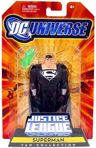 black superman action figure
