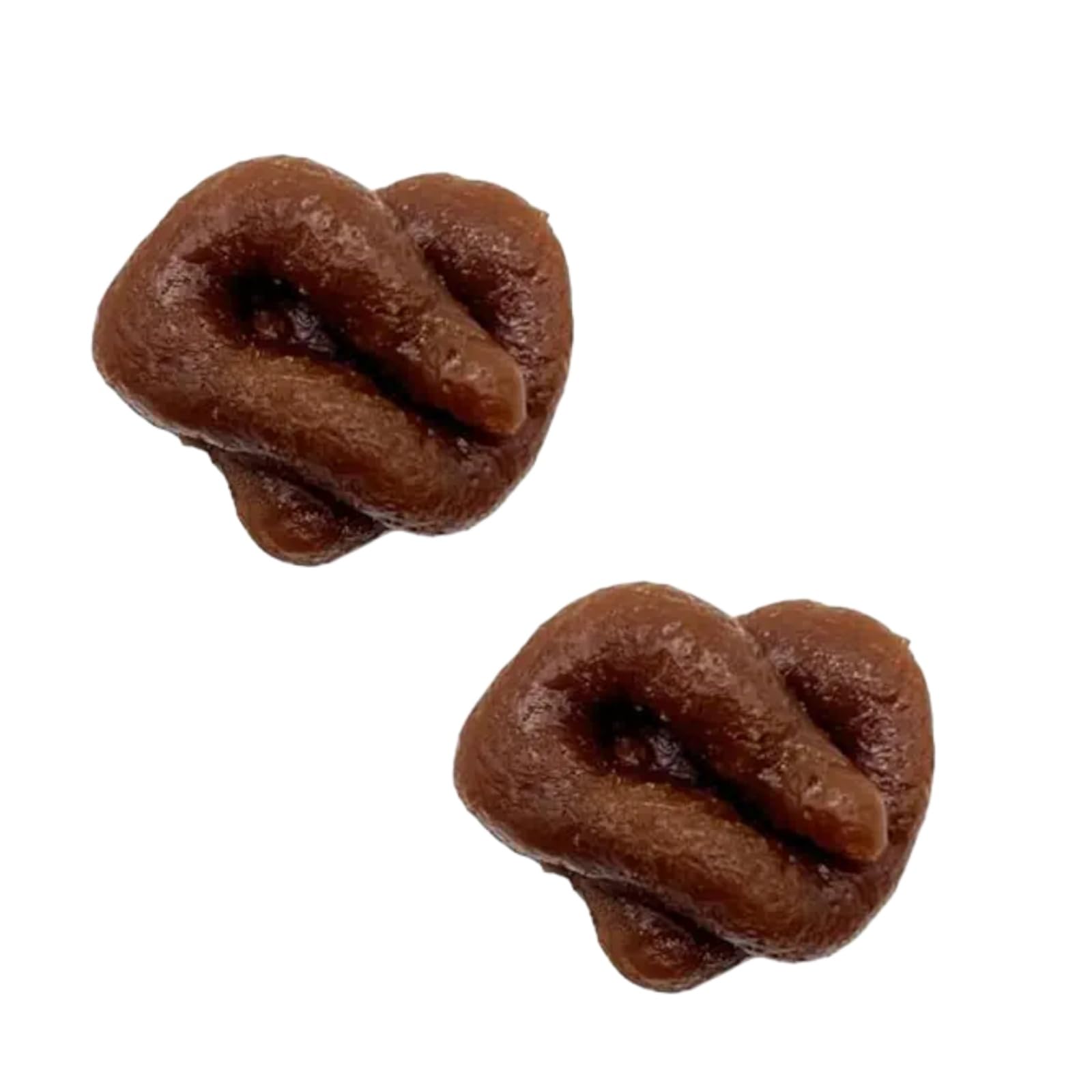 2Pcs Fake Poopy Toy, Brown Realistic Fake Poop, Novelty Floating Fake Poop Toys for April Fools' Day Prank, Perfect Gag Gift, Prank Gift, Poopy Games