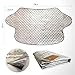 [Upgrade] Car Windshield Cover Blocks Snow, Ice, Sun. SUKCESO Thicker Sunshade Fit Most Vehicles, SUVs, Trucks (40