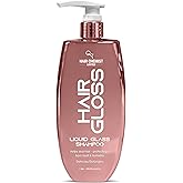 Hair Chemist Hair Gloss Liquid Glass Shampoo 33.8 oz. - Smoothing Shampoo, Adds Smooth & Shine, LIghtweight Formula for All Hair Types, Reduces Frizz