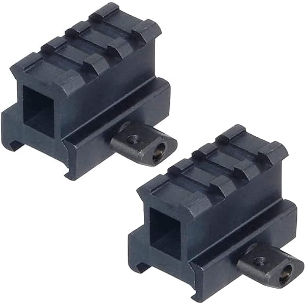 KAC300 Flip Up Iron Sights Set - Tactical Front/Rear Backup Sights For 20mm Picatinny Rails