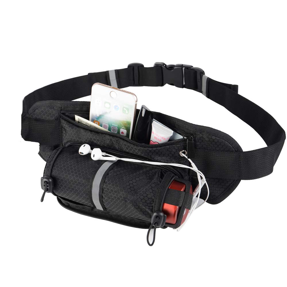 Bauchtasche, Linko Handy Gürteltasche Bauchtasche Wasserdicht für iPhone 6s/ 6Plus/ 7 /7Plus, Flache Bauchtasche für Damen und Herren, Handy Bauchtasche für Joggen Fahrradfahren Reise Laufen