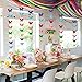 zilue Butterfly Banner Decorative Paper Garland for Wedding Baby Shower Birthday Theme Decor 110 Inches Pack of 2 Pieces Mix Color