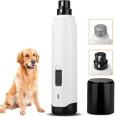 Kriogor Lime A Ongle Pour Chien Chat Coupe Ongle Chien Electrique Sans Fil Avec 2 Vitesses Usb Chargeur Et Professionnel Soin Des Ongles Amazon Fr Animalerie