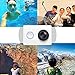 YI Action Camera with Selfie Stick & Bluetooth Remote (US Edition) White