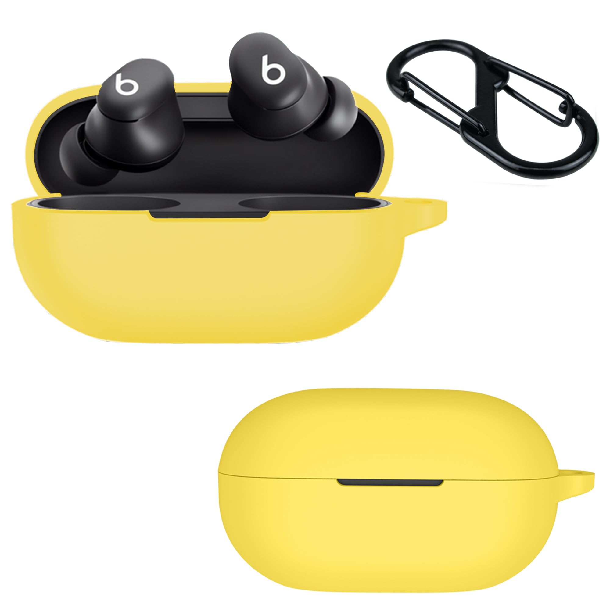 Lemxiee Cover for Beats Solo Buds Case Silicone