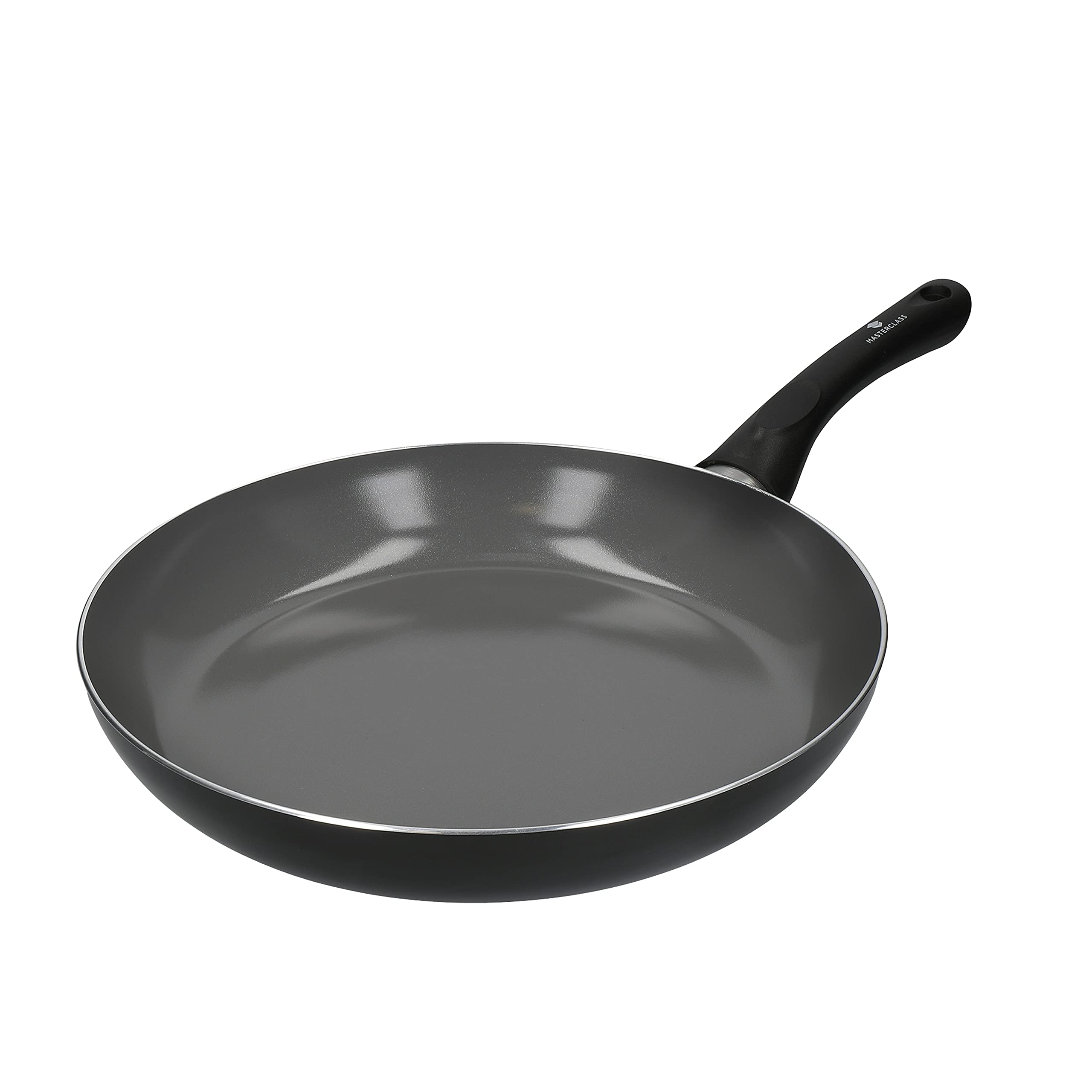 MasterClass Can-to-Pan Ceramic Eco Frying Pan with PTFE, PFOA and BPA Free Non Stick, Made from 7 % Recycled Aluminium, 3 cm