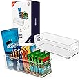 ClearSpace Plastic Pantry Organization and Food Storage Bin – Great Kitchen Fridge Organizer Bins, 2 Pack