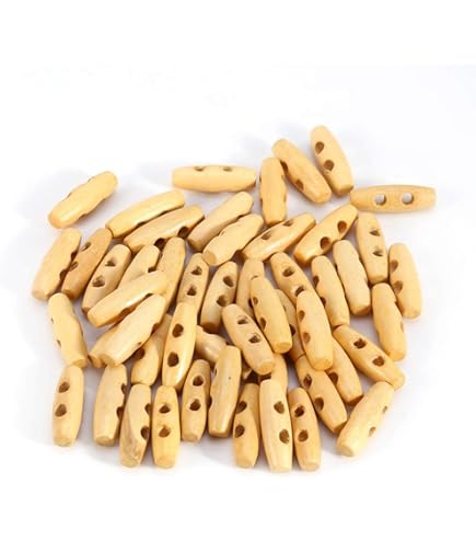 Sourcing Map Lot De 10 Boutons En Plastique En Forme D'olive 2