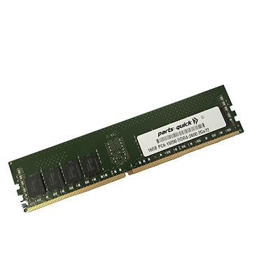 16GB Memory for HPE ProLiant DL180 Gen9 G9 DDR4 PC4-2400 Registered DIMM PARTS-QUICK BRAND