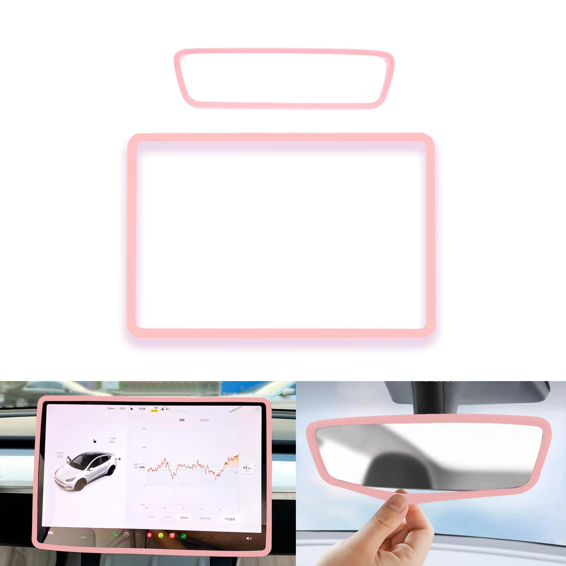 SXunacou for Tesla Model 3/Y Central Navigation