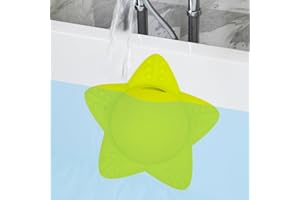 RANPHYKX Bathtub Overflow Drain Cover Tub - Silicone Bathroom Overflow Drain Cover, Bath Tub Overflow Cover, Bathroom Spa Accessories (Yellow)