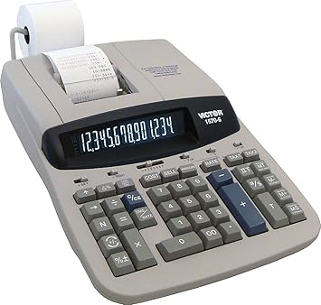 Amazon Com Vct 1570 6 Two Color Ribbon Printing Calculator Office Products
