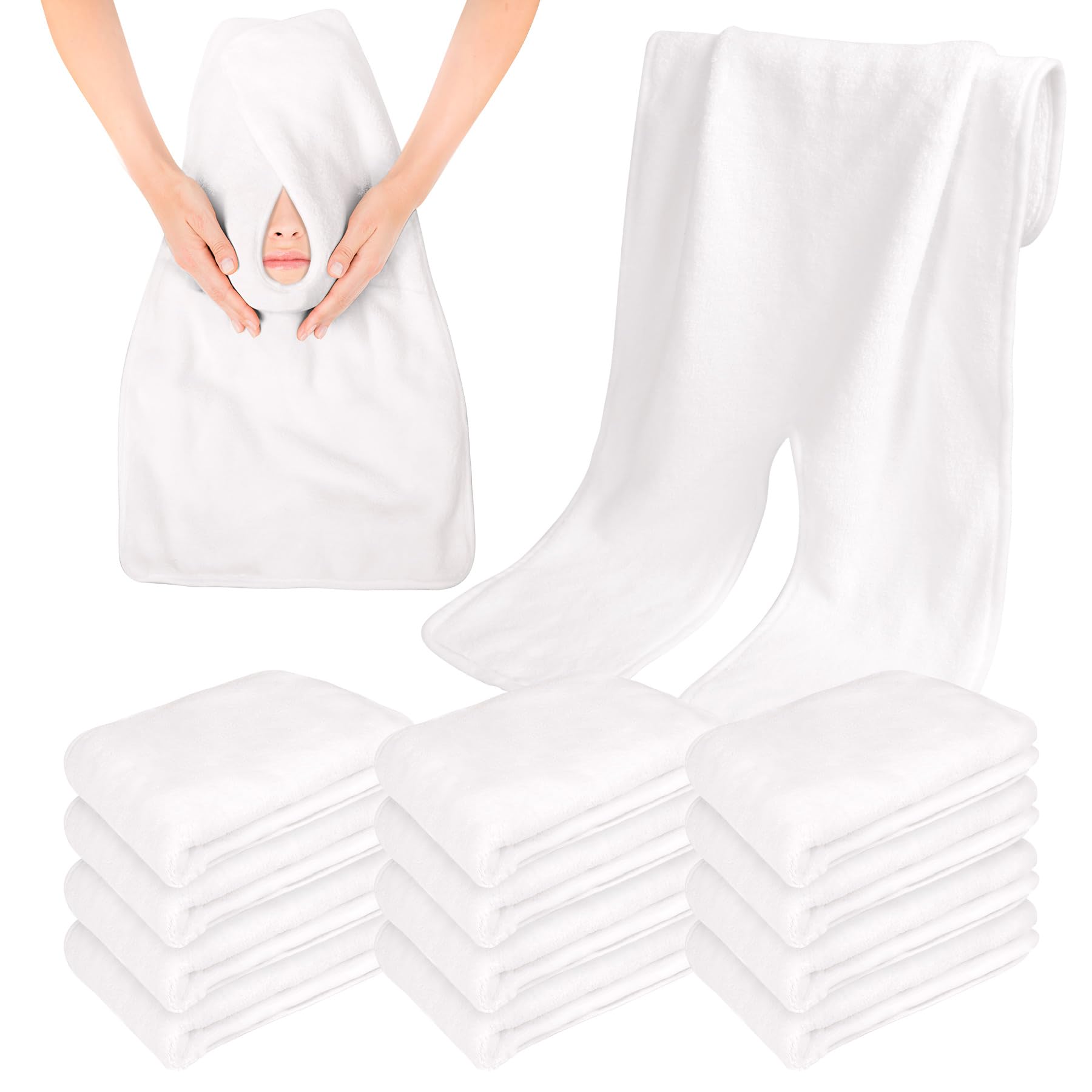 Photo 1 of BREENHILL 12 Pack Facial Towels for Estheticians Soft, Comfortable Extra Thick Massage Face Towels, Microfiber Facial Towels for face, Professional Esthetician Equipment